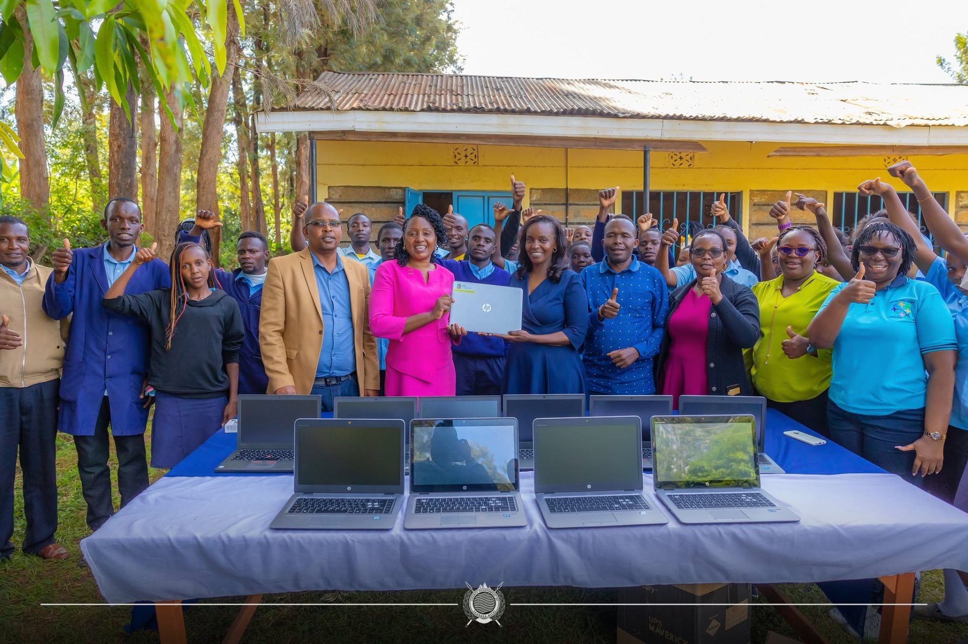 Jiinue Sasa mentorship drive at Mungoni and Rubate Vocational Training Centers
